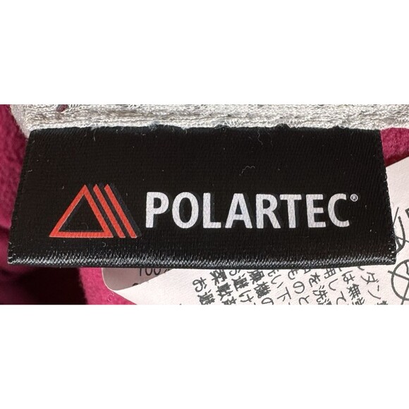 L.L. Bean Women’s XS Magenta Pink Polartec Fleece Jacket Full Zip Pockets - Picture 5 of 12